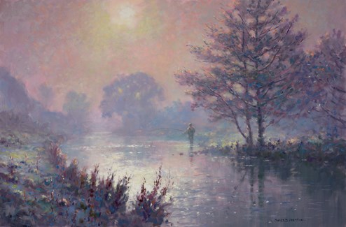 Frost and Mist by James Preston - Original Painting on Stretched Canvas